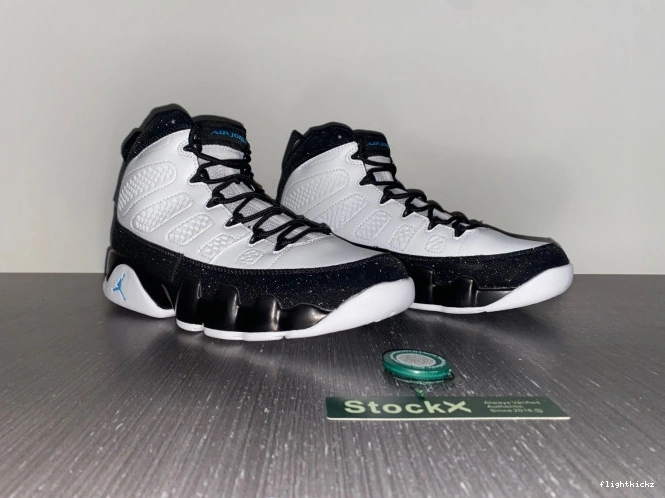 University CT8019-140 Blue Jordan 9 Air Retro 1207